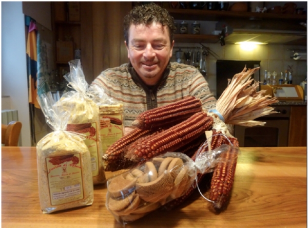 POLENTA DI GRAN GUSTO CON LA FARINA DI MAIS ROSTRATO